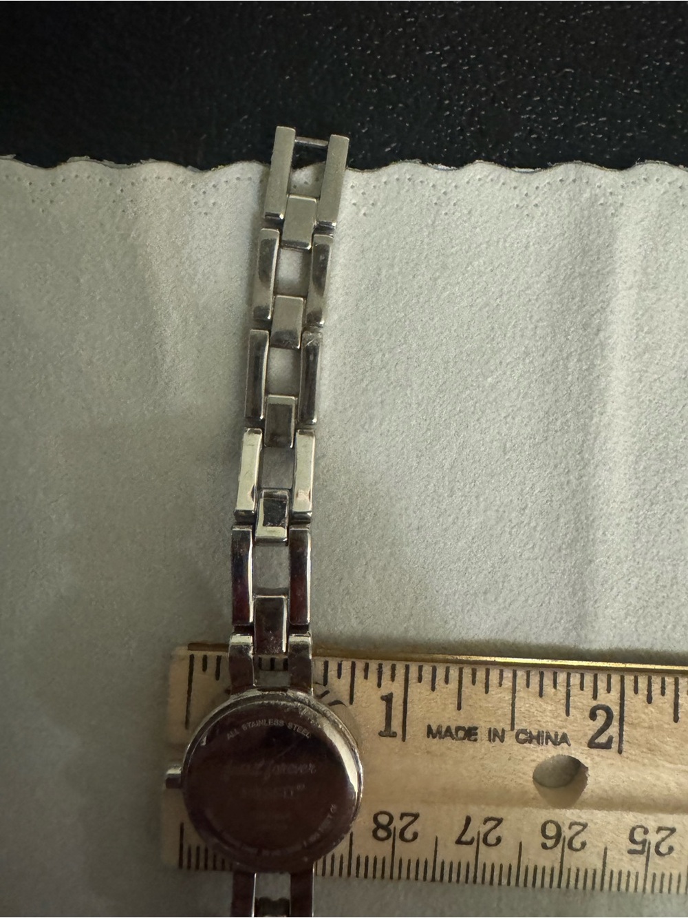 Fossil Silver-Tone Bracelet Watch with Blue Dial - Picture 8 of 16